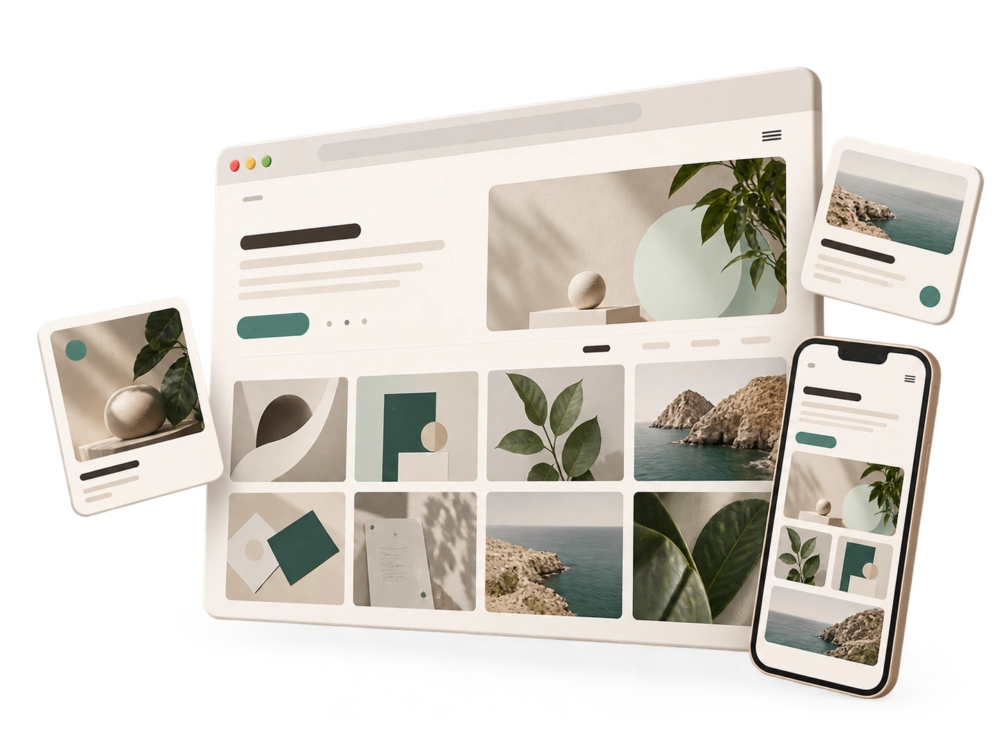 Canva portfolyo tasarımı
